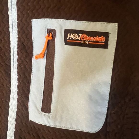 Hot Chocolate Ventures Endurance Women’s XS Jacket Brown Blue Trim Excellent - Picture 4 of 8